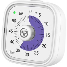 Zemira Npo NPT31B Mutfak,ders,yemek Için 60DK Analog Alarm Zamanlayıcı,pomodoro Öğrenci Motivasyon Saati