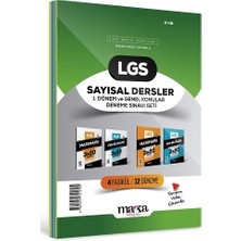 Marka Yayınları 2025 Lgs Sayısal Dersler 1. Dönem ve Genel Konular Deneme Sınavı Seti 4 Fasikül 12 Deneme