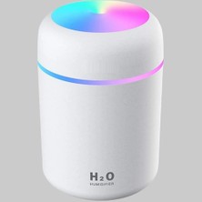 Zemira Wiforte Beyaz Hava Nemlendirme Humidifier – Ortam, Oda Araç Için Buhar Makinesi, Işıklı Nemlendi