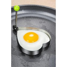 Zemira Metalik Şeklinde Metal Omlet Yumurta Krep Kalıbı, Dayanıklı Mutfak Aksesuarı