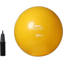 Zemira 65CM Anti-Burst Gymball Siyah (Pompa Dahil) Pilates Topu