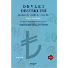 Orion Kitabevi Devlet Destekleri Cilt-1