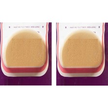 Ozkr Store 2 Adet 7 cm Yuvarlak Mucize Makyaj Süngeri Allık Pudra Krem Fondöten Süngeri