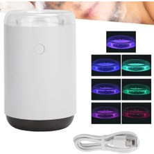Zemira Rgb Işıklı Taşınabilir 255ML Hava Ortam Nemlendirici, Çocuk Odaları Için Ideal Yedek Filtreli