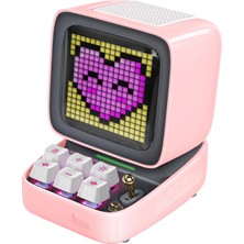 Zemira Divoom Ditoo Taşınabilir Hoparlör, 256 LED Uygulama Kontrollü Ekran, Mekanik Rgb Klavye,