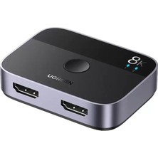 Zemira Ugreen 8k 2.1 Switch 2 In 1 Out Switcher Hdcp 2.2/2.3'ü Destekler, Ps5, Vb. ile Uyum