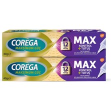 Zemira Corega Maksimum Protez Yapıştırıcı 40GR 2'li Paket