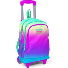 Zemira Coral High Çekçek Sırt Çanta (Işıklı Tekerlek)