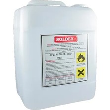 Ozka Concept Soldex No Clean Flux 20 Lt SR33 - Temizleme Gerektirmeyen Lehim Suları