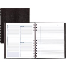 Zemira Notepro Tarihsiz Günlük Planlayıcı, Siyah, 200 Sayfa, 27,9 x 21,6 cm (A30C.81)