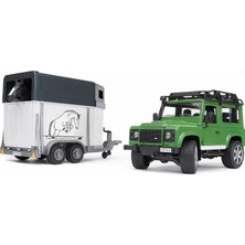 Zemira Bruder - Land Rover Arazi Aracı & At Nakil Aracı Ölçekli Model