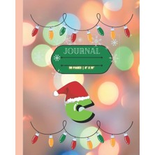 Zemira Holiday Journal Personalized Letter C