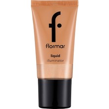 Zemira Doğal Işıltı Veren Aydınlatıcı Makyaj Bazı (Orta Ton)-Liquid ILLUMINATOR-002-8690604534753