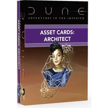 Zemira Modiphius Dune: Varlık Kartları - Mimar Genişletme Destesi - Imparatorluk Içinde Dune Adventures In