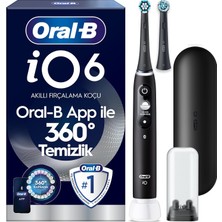 Zemira Io6 Siyah Şarjlı/elektrikli Fırçası, 2 Fırça Başlığı, Uzun Ömürlü Pil, Seyahat K