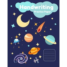 Zemira Independently Published Handwriting Practice Paper, Preschool Pre-Handwriting, Lined Paper With Dot
