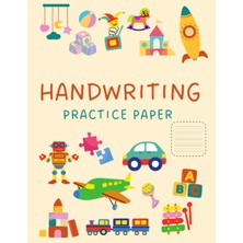 Zemira Independently Published Handwriting Practice Paper, Preschool Pre-Handwriting For Kids, Kindergarte