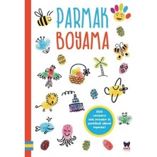 Net Çocuk Yayınları Parmak Boyama - Kırmızı