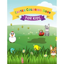 Zemira Easter Coloring Book For Kids: Easter Eggs Coloring Journal For Toddlers And Kids, Activity Book Fo