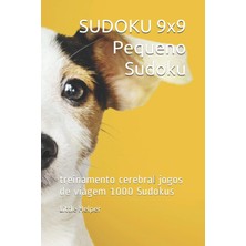 Zemira Sudoku 9x9 Pequeno Sudoku: Treinamento Cerebral Jogos De Viagem 1000 Sudokus