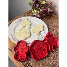 Zemira Almalı Yılbaşı & Yeniyıl Kurabiye Kalıbı Set-3 (3'lü)