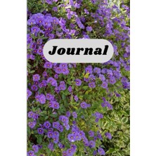 Zemira Purple Flower Journal