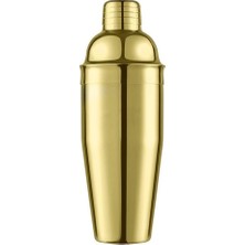 Zemira Komple Çelik Gold 700 ml Shaker Kokteyl Hazırlama Kabı Bardağı CIN343SR