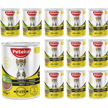 Zemira Yetişkin Tavuklu Pate 400 gr x 12 Adet