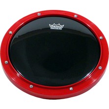 Zemira Remo RT-0008-58 20,32 cm Kırmızı Ayarlanabilir Egzersiz Pedi Ambassador Abanoz Davul Başlıklı