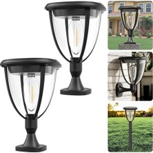 Zemira Greentech Güneş Enerjili LED Aydınlatma 2 ADET/GT-SL21
