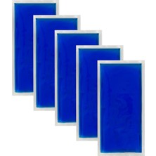 Zemira Flexy Medical Sıcak Soğuk 5 Adet Kompres Termojel Buz Paketi, 13X26CM, Migren, Incinme, Burkulma