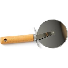 Zemira Bambu Saplı Pizza Dilimleyici,velor Home.