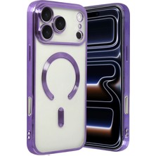 sbodurhome    iPhone 17 Pro Kross Magneticsafe Kapak - Mor
