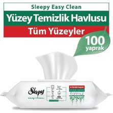 Zemira Sleepy Easy Clean Yüzey Temizlik Havlusu 100 Yaprak