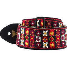 Zemira Jim Dunlop JD-JH01 Gitar Askısı - Deri Malzeme - Siyah