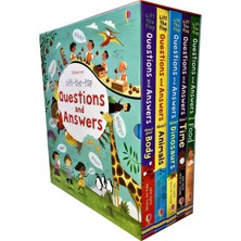 Zemira Usborne Lift-The-Flap Questions And Answers 5 Books Box Set