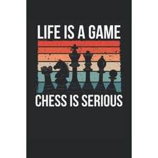 Zemira Independently Published Life Is A Chess Game: Dot Grid Jounal Todo Exercise Book Or Diary 6" x 9" (