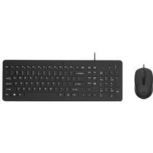 Zemira 150 240J7AA Sessiz Kablolu Klavye Mouse Seti
