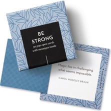 Zemira Compendium'dan Thoughtfulls Pop-Open Kartlar, Strong — 30 Pop-Open Kartlar, Her Biri Içinde Başk