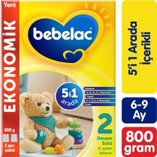 Zemira Bebelac 2 Devam Sütü 800 G 6-9 Ay
