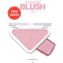 Zemira Clio Katmanlanabilir Yumuşak Dokulu Yarı Mat Bitiş Sunan Allık Essential Blush Tap (M104 Mutral Pie