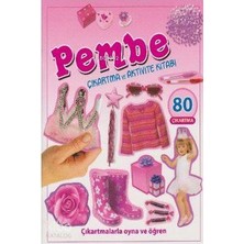 Parıltı Yayınları Pembe-Çıkartma ve Aktivite Kitabı