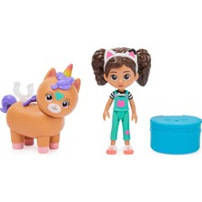 Zemira Gabby's Dollhouse, Cat-Tivity Set, Kittycorn At – Gabby Kico Gökkuşağı Tek Boynuzlu At Seti, 3 Y