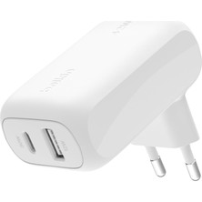 Zemira Belkin Boostcharge 42W 2 Portlu Duvar Cihazı, + Usb-A Cihazı, 15, 15 Plus, 1