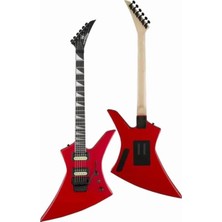 Zemira Maxword DG-34RD Kelly Kasa Floyde 2x Zebra Humbucker Elektro Gitar