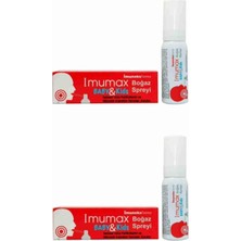 Zemira Imuneks Imumax 3 Yaş Üstü Boğaz Spreyi - 20 ml (2 Adet)