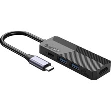 Zemira Orico Aktif Hub 4'ü 1 Arada Tdi 4K@30Hz, Pd 55W, 1 Port USB 3.1, 1 Port USB 2.0