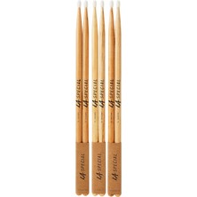 Zemira Promark La Specials Davul Çubukları,davul ÇUBUKLARI,7A Hickory Davul Çubukları, Oval Naylon Başlık,