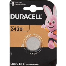 Zemira Özel 2430 Lityum Düğme Pil 3V (CR2430), 1'li Paket, Anahtarlıklar, Tartılar, Giyilebilen E