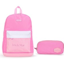 Zemira Kız Okul Çanta Seti 07PC100506,PEMBE Tek Ebat